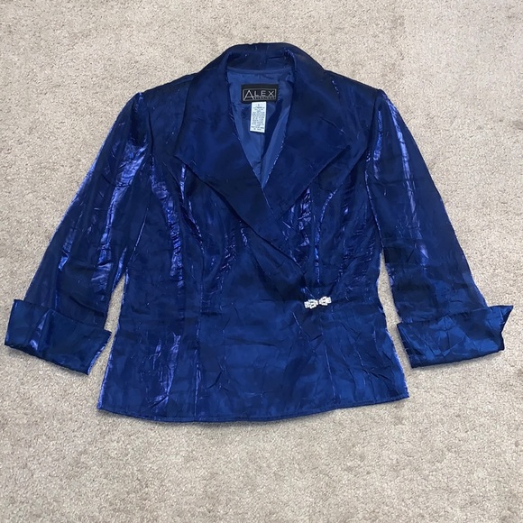 Alex Evenings Jackets & Coats Alex Evenings Sheer Wrap Jacket